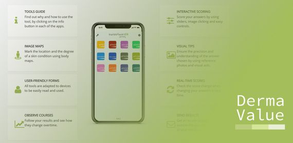 Screenshot of Dermavalue website